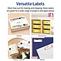 Avery Laser/Inkjet Shipping Labels, 8.5" x 11", Matte White, 250 Labels/Box (95920)~#|#~4F1F34E9-3EB2-451E-86C150CCC685F9EA_sc7