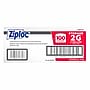 Ziploc Double Zipper Storage Bags, 2 Gallon, 100 Bags/Carton (682253)~#|#~4F20CC47-DFEE-40D7-8A8337DC751B9DF9_sc7