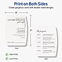 Avery Arched Rectangle Integrated Cards, Matte White, 50/Pack (19479399686)~#|#~4F230ABB-43F6-4D3F-ABE9A638A0CE1203_sc7