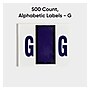 Smead BCCR Labels File Folder Label, G, Violet, 500 Labels/Pack (67077)~#|#~4F4232FF-0681-4CFF-98333B5BD92E3CF7_sc7