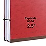 Staples Moisture Resistant Classification Folder, 2-Dividers, 2.5" Expansion, Letter Size, Dark Red, 10/Box (ST614622-CC)~#|#~4F6112F9-1D41-4448-91289992CC6BA087_sc7