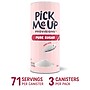 Pick Me Up Provisions White Granulated Sugar 20 Oz Canister 3 Pack Pure Cane Sugar Coffee & Beverage Sweetener Breakroom Office~#|#~4F72A849-30F2-4DF6-B3A285450A133561_sc7