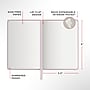 Staples Pro120 Elite™ Hardcover Journal, 5.5" x 8", Narrow Ruled, Dusty Pink, 195 Pages (ST63375)~#|#~4F9E228D-E43E-48C0-A0D03473083B6FBB_sc7