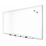 TRU RED Steel Magnetic Whiteboard | Dry Erase Board for Wall, White Board with Satin Frame, 3 ft x 2 ft, + 4 Multicolor Markers~#|#~4FB202E4-8EC1-41A2-A94C0238EEBF2A7E_sc7