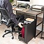 Mind Reader 2-Shelf Metal Mobile Utility Cart with Lockable Wheels, Black (UDCART-BLK)~#|#~4FBD6ECF-E81D-4D34-95A9A9EEF0F00EE2_sc7