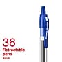 Staples Retractable Gel Pens, Bold Point 1.0mm, Blue Ink, 36 Pack – ProGel Smooth‑Flow Pens for High‑Volume Office Use~#|#~4FBD8204-DDF8-44EE-A36D9540946D868E_sc7