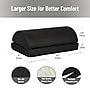Mind Reader Adjustable Height Air-Cloud Memory Foam Footrest, Black (FTPLUSH-BLK)~#|#~4FD32407-79B0-44B0-8BDC5EEF49F7CBC0_sc7