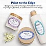 Avery Print-to-the-Edge Laser/Inkjet Oval Labels, 2" x 3 1/3", Glossy White, 80 Labels/Pack (22820)~#|#~4FE647BD-B638-4469-BCD36EDE3937A440_sc7