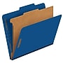 Pendaflex Pressboard Classification Folder, 1-Dividers, 1 3/4" Expansion, Letter Size, Dark Blue, 10/Box (23732P)~#|#~4FF549BE-3D07-4230-BA0B4054B8101AB1_sc7