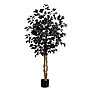 Nearly Natural Artificial Halloween Black Ficus Tree, 4' (T5135)~#|#~500727E8-B376-4A75-B38AA2E1C46F9031_sc7