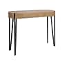 Storied Home Astoria Wooden Console Table, Natural/Black (EC1425)~#|#~5015C58E-4FF0-4BBA-A193DB09A6E0B985_sc7