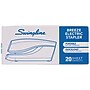 Swingline Breeze Reduced-Effort Electric Desktop Stapler, 20-Sheet Capacity, Black/White (42131/43132)~#|#~5025004D-B23C-4771-B16D33EE943D8236_sc7