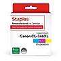 Staples Remanufactured CL-246XL Ink Cartridge Tri-Color High Yield Replacement for Canon CL-246XL~#|#~5026D5A8-5F4F-44F7-9AB98A07D182EA56_sc7