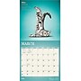 2025 BrownTrout Yoga Cats 12" x 24" Monthly Square Wall Calendar, (9781975479862)~#|#~50289097-5684-4CF8-8B3F185124F5839A_sc7