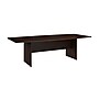 Bush Business Furniture 96W x 42D Boat Shaped Conference Table with Wood Base, Mocha Cherry (99TB9642MRK)~#|#~5028DE1F-6E35-46BF-873CA8523AB976EC_sc7