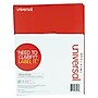 Universal Laser/Inkjet Media Label, 4" x 3.33", White, 6/Sheet, 100 Sheets/Pack (UNV80108)~#|#~503B940E-760C-4068-BAD3CBB53F71C66D_sc7