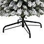 Nearly Natural 7' Flocked Pencil Artificial Christmas Tree with 400 Clear Lights and 574 Bendable Branches (T1907)~#|#~50406BAD-149A-40FA-91A361FC7398F2DD_sc7