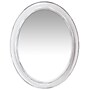 Infinity Instruments Sonore Decorative Wall Mirror, White Plastic, 30" (15370WH)~#|#~507F1046-356E-4AF9-9A550D361BEBE0D0_sc7