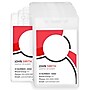 Staples ID Badge Holders, Vinyl, Clear, 50/Pack (37868-CC)~#|#~5083C18E-D868-4215-9C33D25187AD1293_sc7