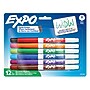 EXPO Dry Erase Markers, Fine Tip, Assorted Colors, 12/Pack (86603B)~#|#~50899384-52EB-4EF5-BAC1A674A7FF88CB_sc7
