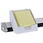 Bostitch Konnect™ Plastic Sticky Note & Card Holder, Includes Sticky Notes, 3.9", White (KT-CARD-WHITE)~#|#~508A3467-638E-4BC5-A52BD514D5B1122E_sc7