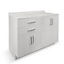 Viva Comfort 36.32"H x 48"W Exam Room Medical Cabinet, 4-Doors, 2-Drawers, Gray (ADI902-B-48-N-GRY)~#|#~50D874A8-33E5-4ADB-B89F7718DD9254B5_sc7