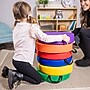 Bintiva Color Coded Vinyl Floor Cushions, Round, 6/Set (BNVSCVRNDX6)~#|#~50E1E2FE-4ED9-4B05-BE762E23340E891C_sc7