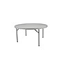 National Public Seating CMFIH Series 60" Round Fold-In-Half Folding Table, Grey (CMFIH60R)~#|#~5109940E-8F9E-4359-881D4C6091837222_sc7