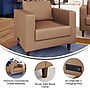 Flash Furniture Hercules Artemis LeatherSoft Reception Chair, Cognac (ZB89211SCOGNAC)~#|#~5110548D-04B1-42B9-A6DCE1A9D1A88370_sc7