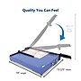 United Commercial 15" Guillotine Paper Cutter, Blue (T15)~#|#~512AE592-ED3F-43C9-B27101A7FB74191D_sc7