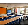 Versare ShieldWrite Level 3 Double Sided Magnetic Painted Steel Mobile Whiteboard Easel, 2' x 6', Charcoal Gray (1100005)~#|#~514A55B6-3BA3-4004-BE65BBC0DA25BD23_sc7