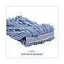 UNISAN Mop Head, Standard Head, Cotton/synthetic Fiber, Cut-End, 20oz, Blue, 12/carton~#|#~514B9FBA-6F0B-4DFE-A4EDFF1F342EF895_sc7