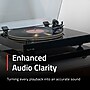 Fluance IB40 Turntable Isolation Base Anti-Vibration Wood Platform with Height Adjustable Feet and Bubble Level, Black~#|#~514FECC4-8C07-4E7C-AB2DFF6BEC508630_sc7