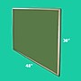 Flipside Green Chalkboard, 36" x 48", Wood Frame (34700)~#|#~5155A150-AFA3-4135-849FAF2EE0FC2162_sc7