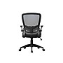 Boss Flip Arm Ergonomic Mesh/Fabric Swivel Task Chair, Black (B6366BK-BK)~#|#~5155A6FA-B324-4CB0-AFC328C2EA2680E2_sc7