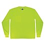 Ergodyne GloWear 8093 High Visibility Long Sleeve T-Shirt, Lime, Small (21812)~#|#~51A1F975-B824-4A13-A440D3210A981B68_sc7