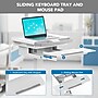 Mount-It! MedHub Mobile Medical Cart Workstation with Locking Caster Wheels, White/Grey (MI-16003)~#|#~51BBF50E-BADC-45AD-B08BD89F25E3C289_sc7