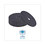 Boardwalk® Stripping Floor Pads, 17" Diameter, Black, 5/Carton~#|#~51C34587-ED08-4608-9BC0CDC22E797317_sc7