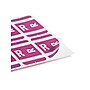 Smead® Alpha-Z Color-Coded Second Letter "R" Labels, 10 Labels Per Sheet, Purple, 1"H x 1 5/8"W, 100 Labels/Pk~#|#~51C6DBA2-80C1-4046-B49A138FCEBCF552_sc7