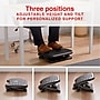 Staples Ergonomic Tilt Adjustable Footrest, Black~#|#~51E9A184-9677-4800-88434AE20A375D0C_sc7