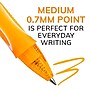 BIC Gel-ocity Quick Dry Retractable Gel Pen, Medium Point, 0.7mm, Assorted Ink, Dozen (BICRGLCGA11)~#|#~5200433E-6845-410E-B3C8F18892239E67_sc7