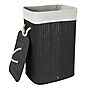 Household Essentials 19-Gallon 1-Section Hamper with Lid, Bamboo, Black (HE1222)~#|#~52413939-5B7F-472D-BF4471E6B6953CD7_sc7