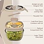 bentgo All-in-One Salad Container, 5-Compartment, Inky Abstract Neutral, 61 oz. (BGLSLPT-IANU)~#|#~5244F15C-6924-4175-848CAB64C6CEC109_sc7