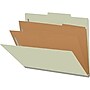 Medical Arts Press Pressboard Classification Folder, 2-Dividers, 2" Expansion, Letter Size, Green, 10/Box (DV-T42-26-3GRN-PKT)~#|#~524F5D1E-E13B-46B1-A373C4AFEAF922C6_sc7