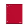 Staples Premium 1-Subject Notebook, 8.5" x 11", College Ruled, 100 Sheets, Red, 12 Notebooks/Carton (ST20952CT)~#|#~526632E7-8BA2-4C95-BA9DAD5E9C1D8513_sc7