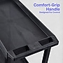 Luxor TUFFY XL 3-Shelf Multi-Purpose Utility Cart, Black (EC111-B)~#|#~527AB913-A471-474D-84819EF8B6BE991D_sc7