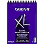 Canson XL Series 9" x 12" Wire Bound Mixed Media Sketch Pad, 30 Sheets/Pad, 2/Bundle (MCXC31078A031-2)~#|#~527F3834-C783-444B-99889B9D48BB3A48_sc7
