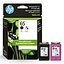HP 65 Black/Tri-Color Standard Yield Ink Cartridge, 2/Pack (T0A36AN#140)~#|#~52830E54-31FB-4E5C-8B3822736D8A7473_sc7
