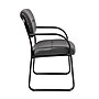 Boss Leather Guest Chair, Black (B9529)~#|#~5285AE21-386B-4EBE-8AD5543CF988A520_sc7