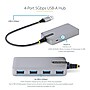 StarTech.com 4-Port USB 3.0 5Gbps Hub, Space Gray (5G4AB-USB-A-HUB)~#|#~528D38A9-0637-4721-84553160EE8BE90D_sc7